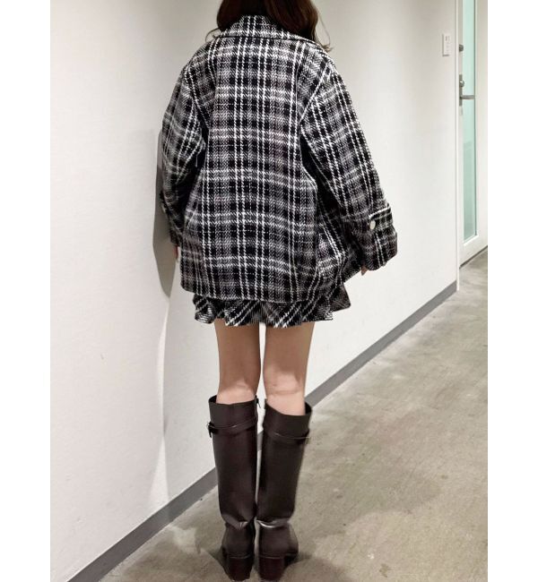 MERCURYDUO「オリジナルロービングチェックPコート」|その他|