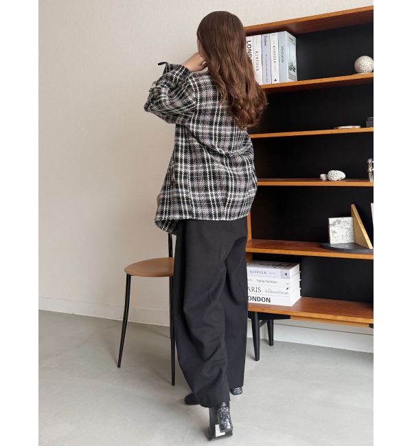 MERCURYDUO「オリジナルロービングチェックPコート」|その他|