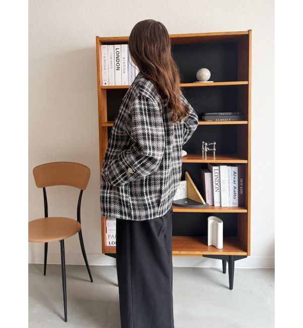 MERCURYDUO「オリジナルロービングチェックPコート」|その他|