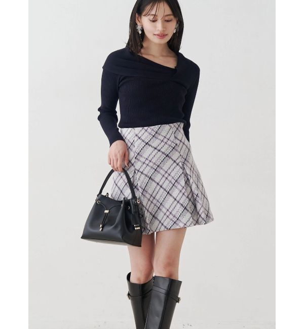 MERCURYDUO「オリジナルロービングチェックミニスカパン」|その他|