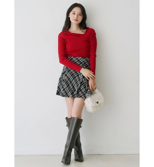 MERCURYDUO「オリジナルロービングチェックミニスカパン」|その他|