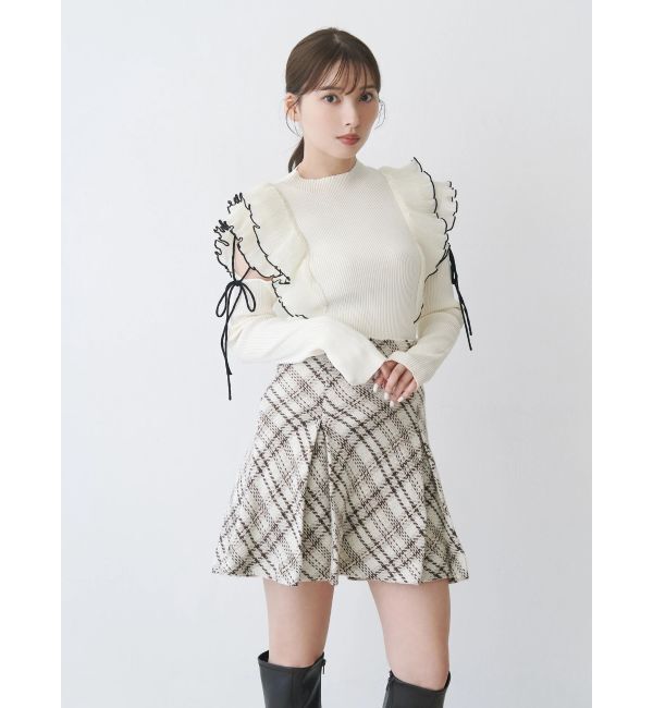 MERCURYDUO「オリジナルロービングチェックミニスカパン」|その他|