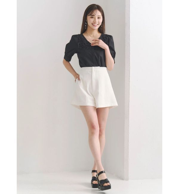MERCURYDUO「リネンライクショートパンツ」|その他|