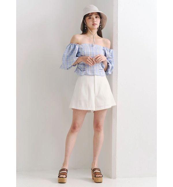 MERCURYDUO「リネンライクショートパンツ」|その他|