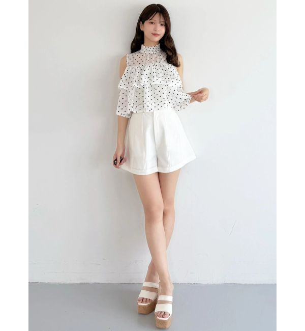 MERCURYDUO「リネンライクショートパンツ」|その他|