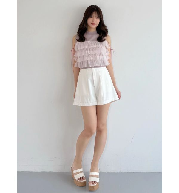 MERCURYDUO「リネンライクショートパンツ」|その他|