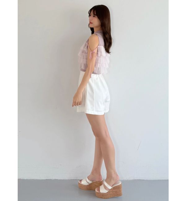 MERCURYDUO「リネンライクショートパンツ」|その他|