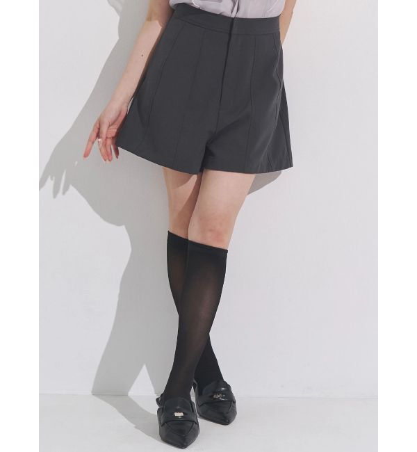 MERCURYDUO「リネンライクショートパンツ」|その他|チャコールグレー