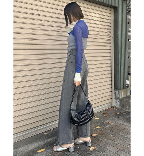 MURUA「バレルレッグコクーンシルエットデニム」|デニム|