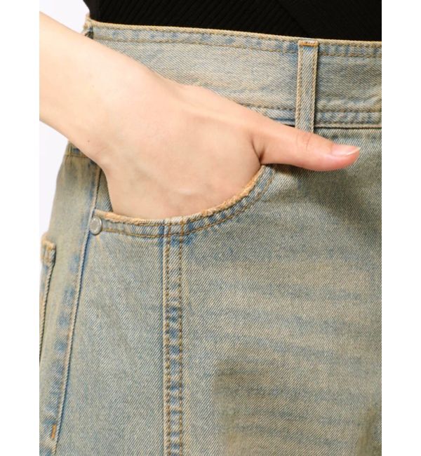 MURUA「バレルレッグコクーンシルエットデニム」|デニム|