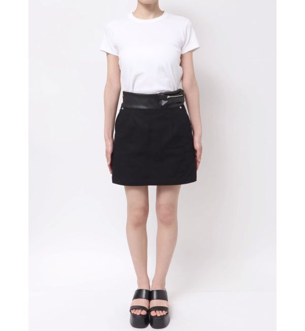 MURUA「フェイクレザーミニポケットミニスカート」|スカート|