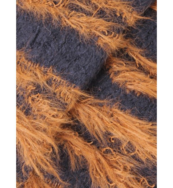 MURUA「バイカラーシャギーニット」|ニット・セーター|