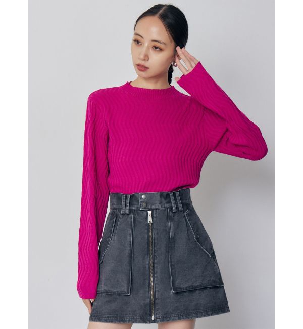 MURUA「ウェーブニット」|ニット・セーター|