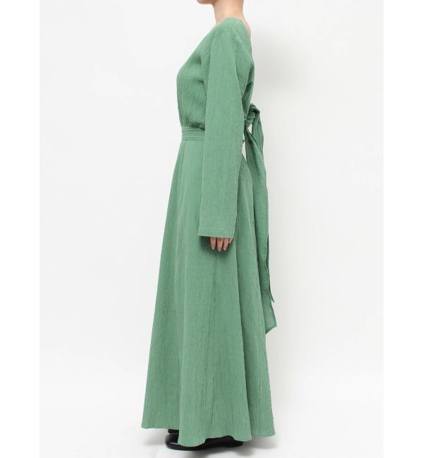 Ungrid「バックリボンフレアワンピース」|ワンピース|