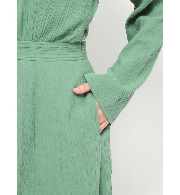 Ungrid「バックリボンフレアワンピース」|ワンピース|