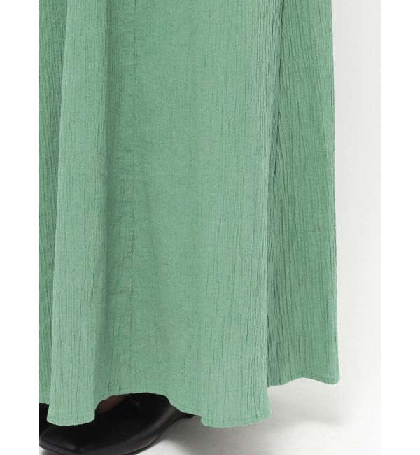 Ungrid「バックリボンフレアワンピース」|ワンピース|