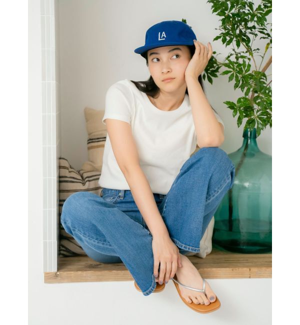 Ungrid「ハイウエストストレッチフレアデニム」|デニム|