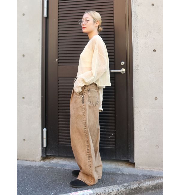 Ungrid「シアーショートニット」|ニット・セーター|