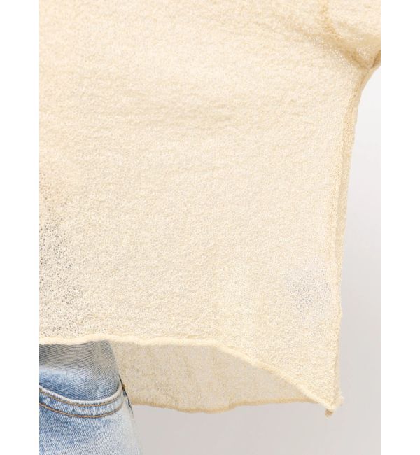 Ungrid「シアーショートニット」|ニット・セーター|