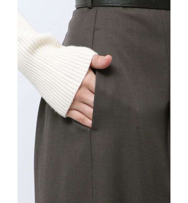 LAGUNAMOON「バイカラーベルトサスペンダーパンツ」|その他|