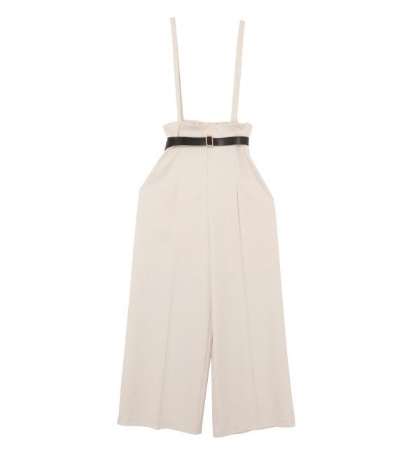 LAGUNAMOON「バイカラーベルトサスペンダーパンツ」|その他|
