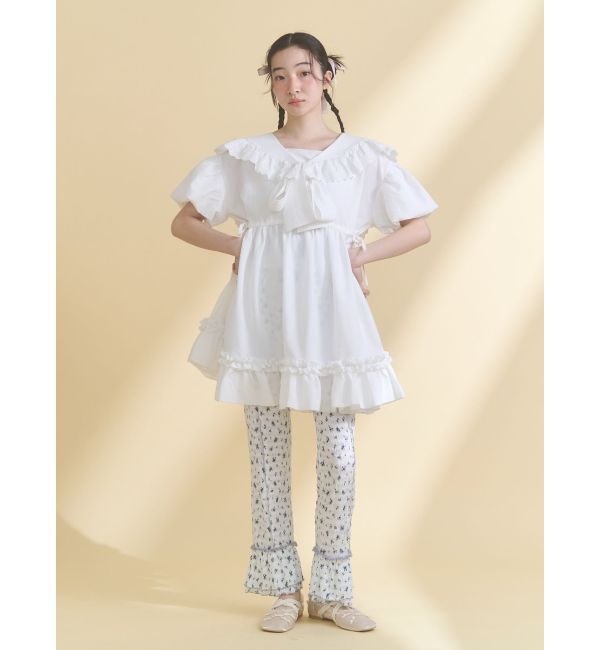 merry jenny「petit ribbonシアーバレエシューズ」|バレエシューズ|