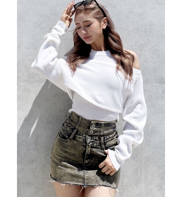 GYDA「MANY WAYニットSETトップス」|ニット・セーター|