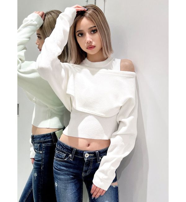 GYDA「MANY WAYニットSETトップス」|ニット・セーター|