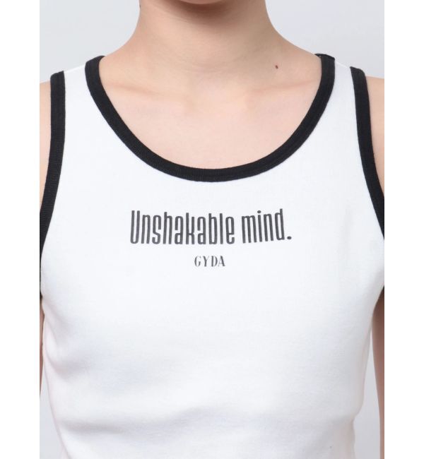 GYDA「unshakable mindタンクトップ」|タンクトップ|