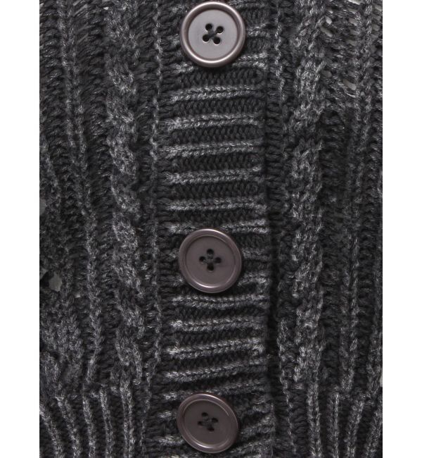 GYDA「2WAYメッシュブリーチニットトップス」|ニット・セーター|