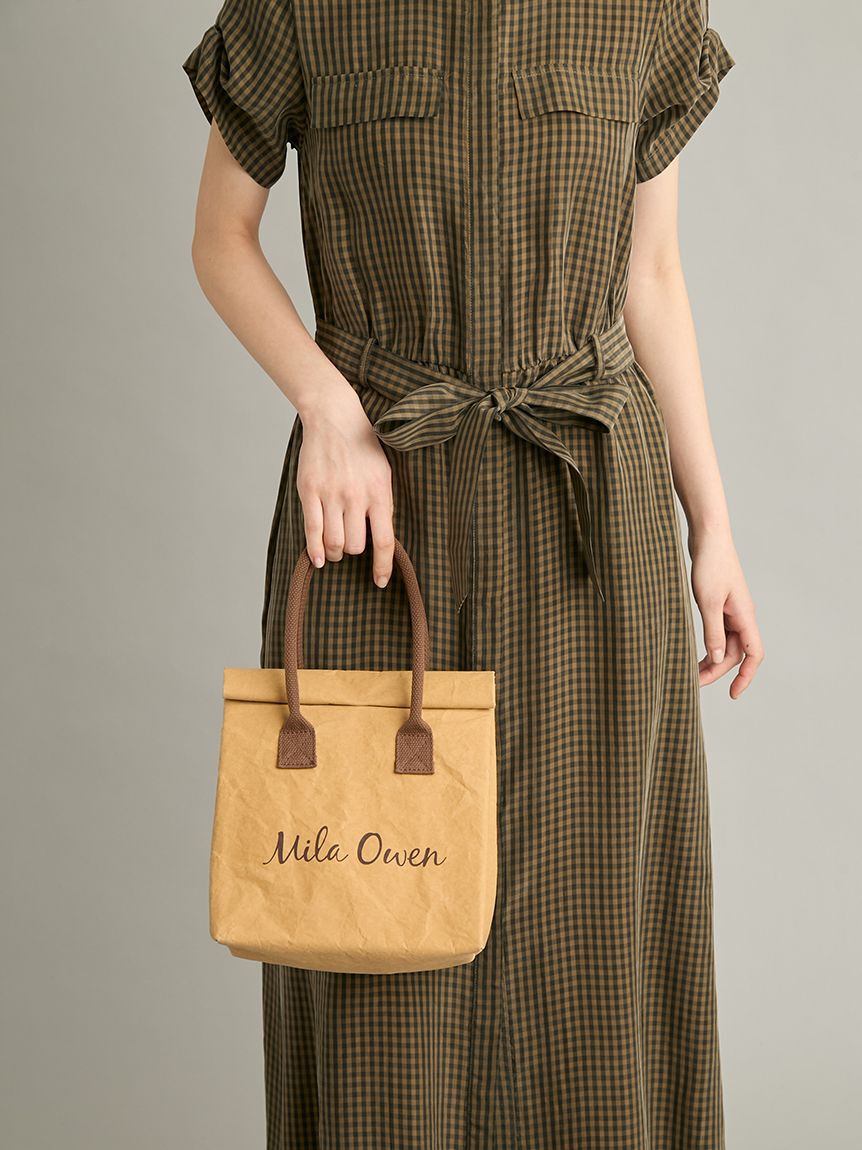 Mila Owen「【ウォッシャブル】シャツナローワンピース」|ワンピース|