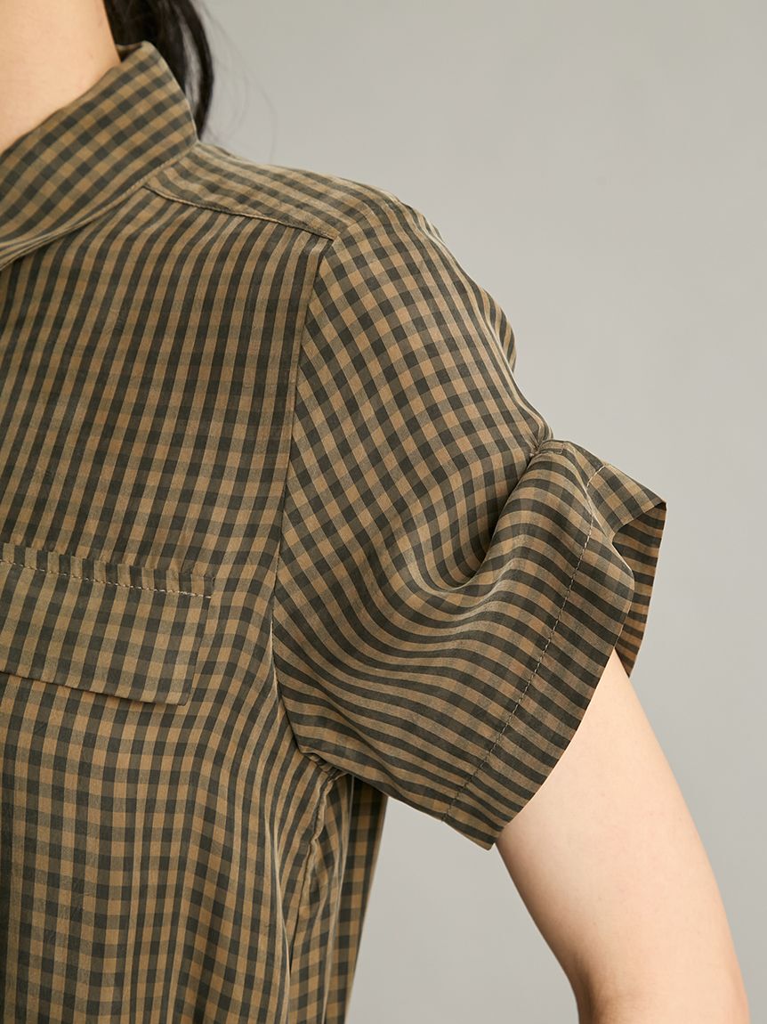 Mila Owen「【ウォッシャブル】シャツナローワンピース」|ワンピース|