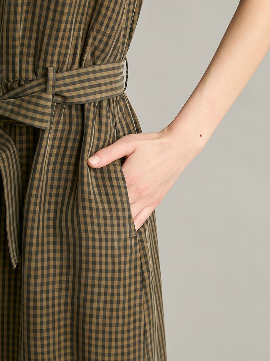 Mila Owen「【ウォッシャブル】シャツナローワンピース」|ワンピース|