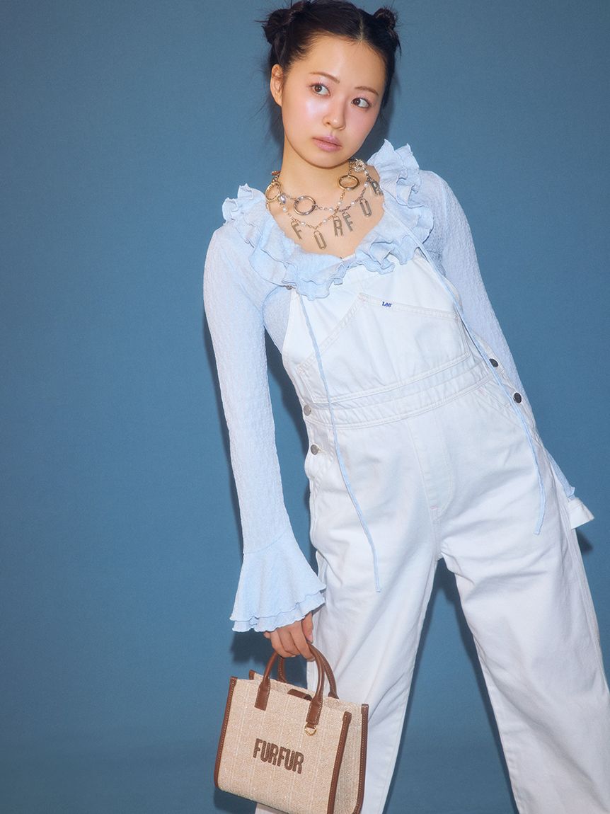 FURFUR「Leeコラボデニムオーバーオール」|デニム|
