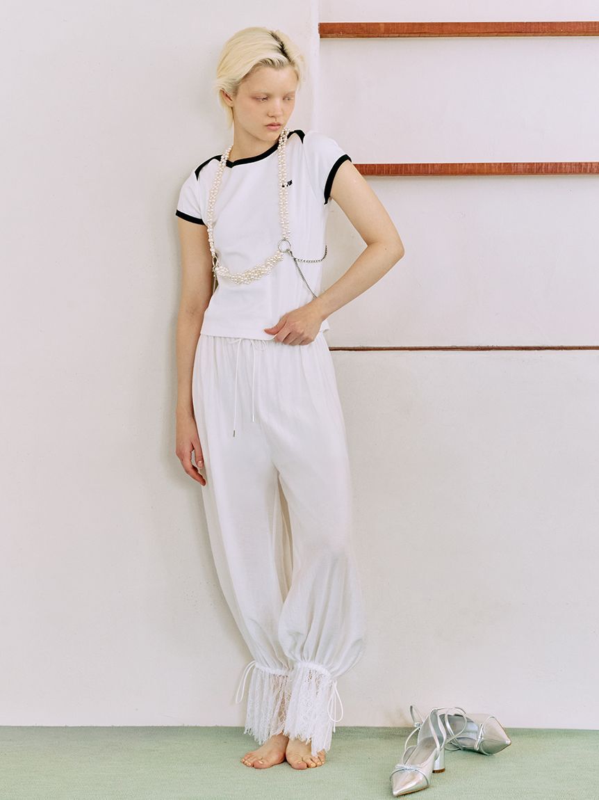 FURFUR「クロスストラップリボンパンプス」|パンプス|