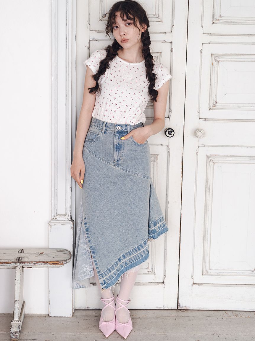 FURFUR「クロスストラップリボンパンプス」|パンプス|