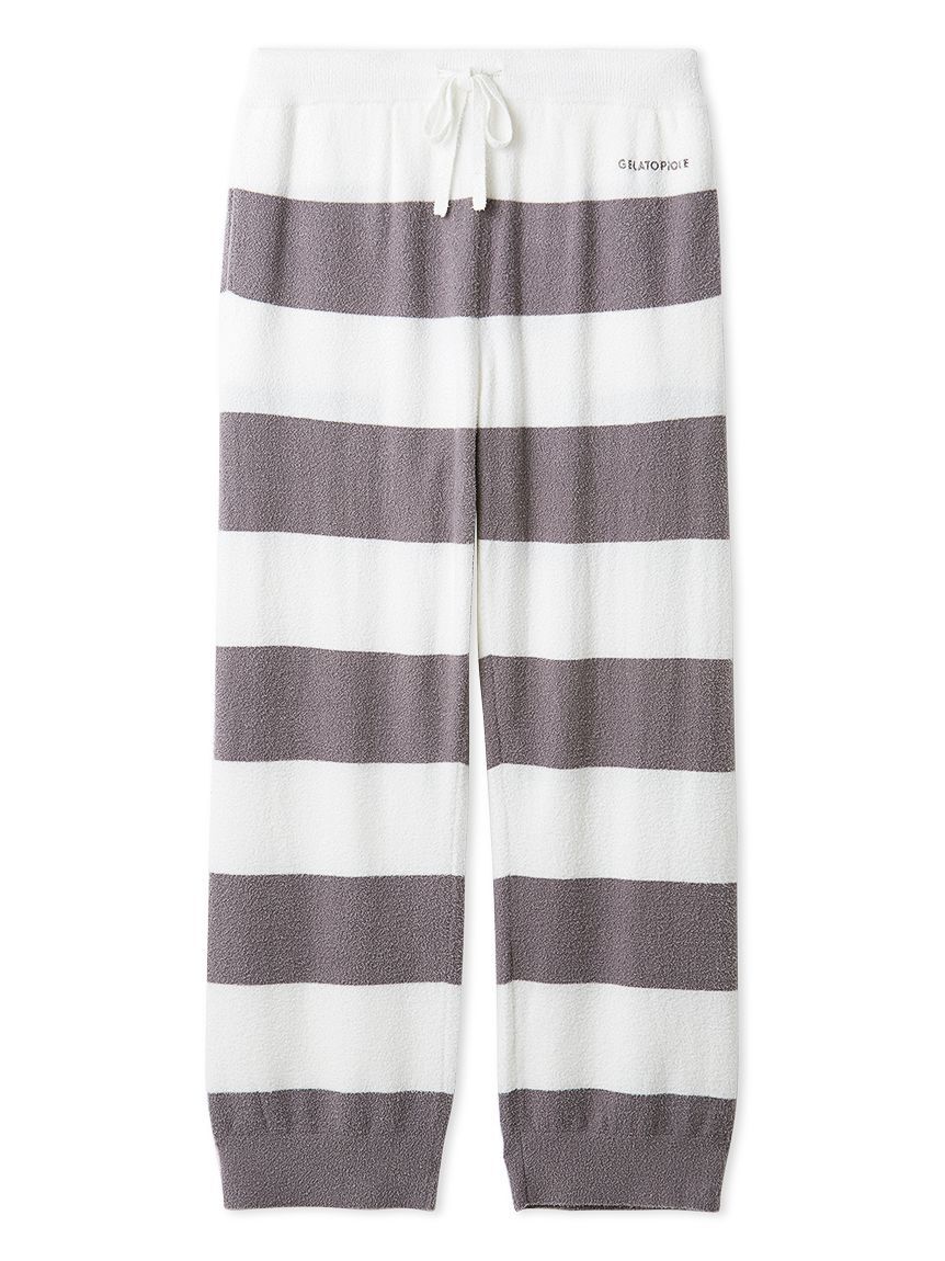 GELATO PIQUE HOMME「【HOMME】スムーズィー2ボーダーロングパンツ」|ルームウェア|CGRY