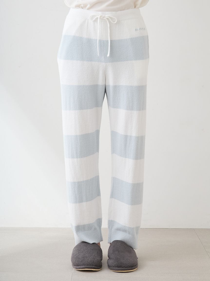 GELATO PIQUE HOMME「【HOMME】スムーズィー2ボーダーロングパンツ」|ルームウェア|