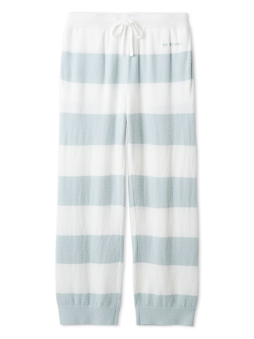 GELATO PIQUE HOMME「【HOMME】スムーズィー2ボーダーロングパンツ」|ルームウェア|BLU