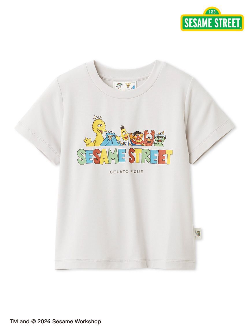 GELATO PIQUE KIDS & BABY「【SESAME STREET】【KIDS】ワンポイントTシャツ」|ルームウェア|