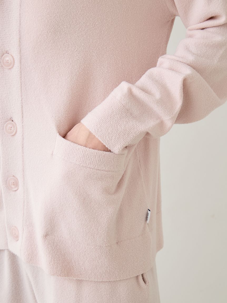 GELATO PIQUE HOMME「【HOMME】スムーズィーliteラインロゴカーディガン」|カーディガン|