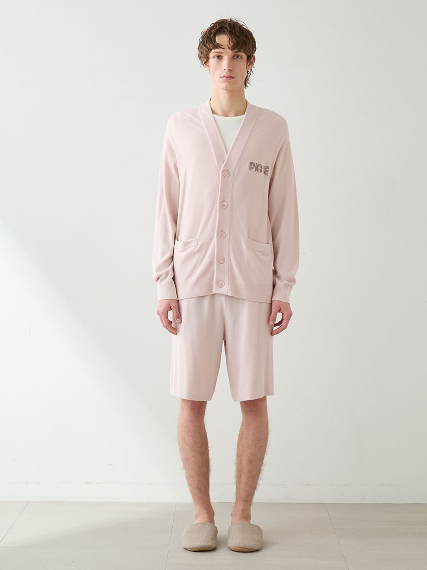 GELATO PIQUE HOMME「【HOMME】スムーズィーliteラインロゴカーディガン」|カーディガン|