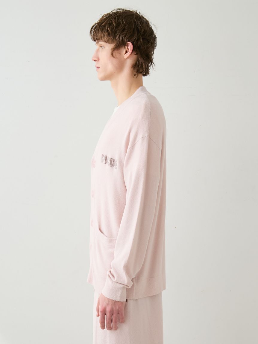 GELATO PIQUE HOMME「【HOMME】スムーズィーliteラインロゴカーディガン」|カーディガン|