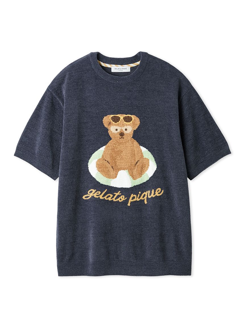 GELATO PIQUE HOMME「【HOMME】 サマーベアジャガードプルオーバー」|プルオーバー|