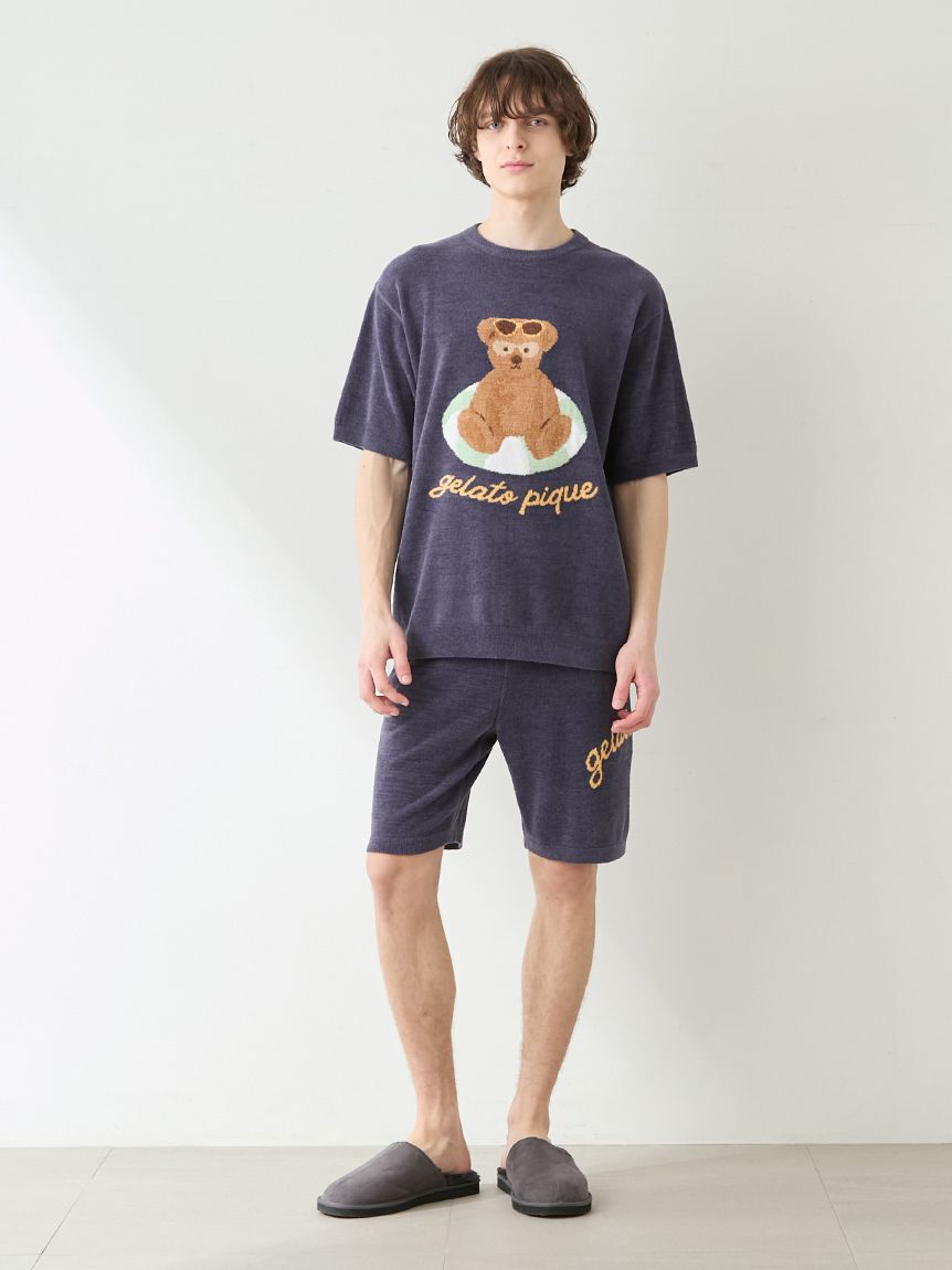 GELATO PIQUE HOMME「【HOMME】 サマーベアジャガードプルオーバー」|プルオーバー|