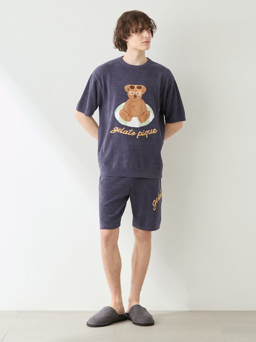 GELATO PIQUE HOMME「【HOMME】 サマーベアジャガードプルオーバー」|プルオーバー|