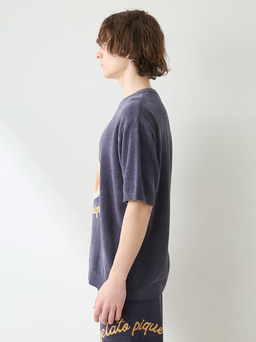 GELATO PIQUE HOMME「【HOMME】 サマーベアジャガードプルオーバー」|プルオーバー|