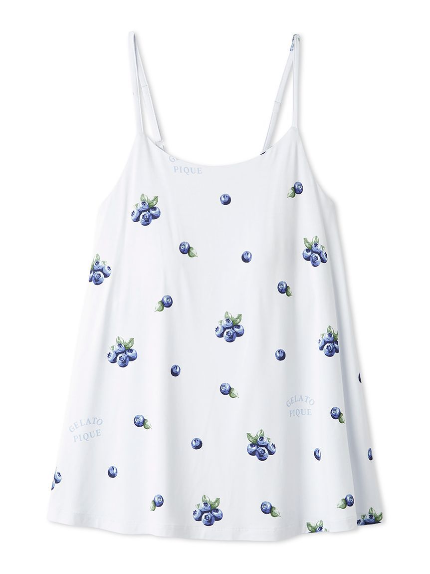 gelato pique「【接触冷感】フルーツ3柄カップインキャミソール」|ルームウェア|BLU