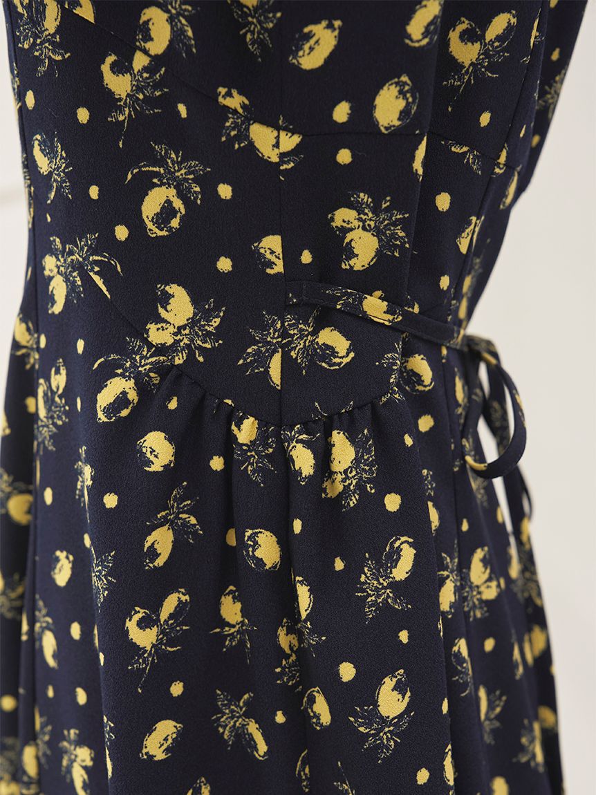 SNIDEL「【販路限定サイズあり】Sustainableフルーツプリントワンピース」|ワンピース|