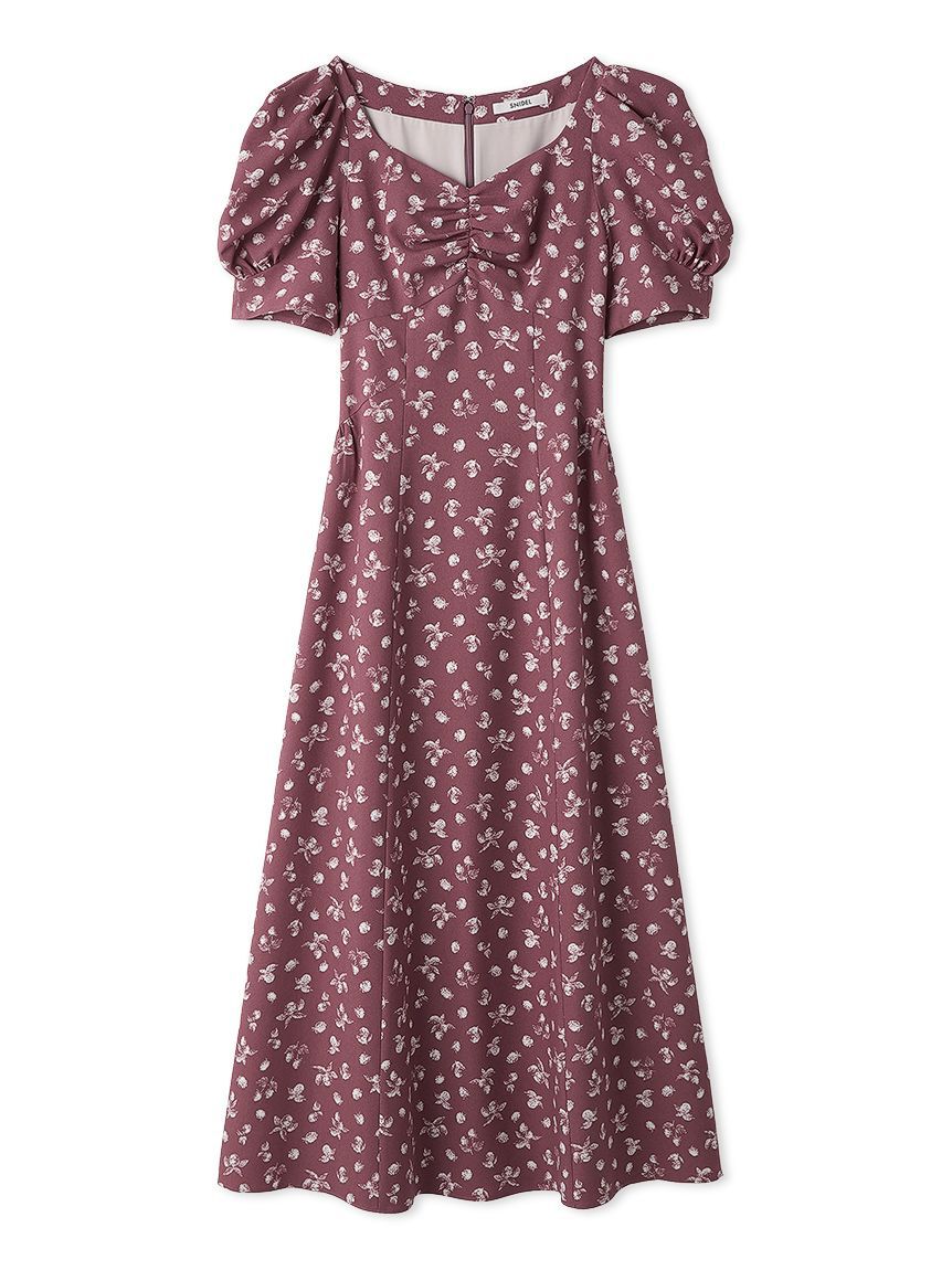 SNIDEL「【販路限定サイズあり】Sustainableフルーツプリントワンピース」|ワンピース|